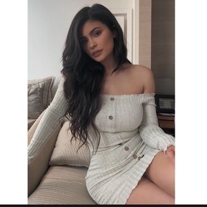 Jacklyn off the shoulder mini dress